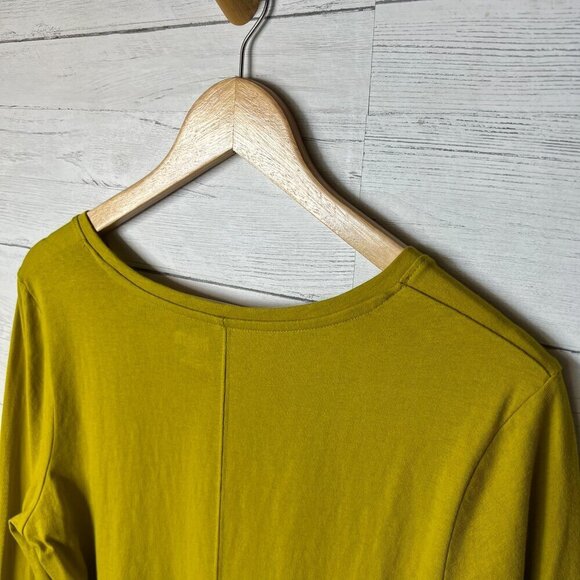 Duluth Trading Co Shirt Womens Size Large Chartreuse Long Sleeve Tee Gorpcore - Picture 13 of 16